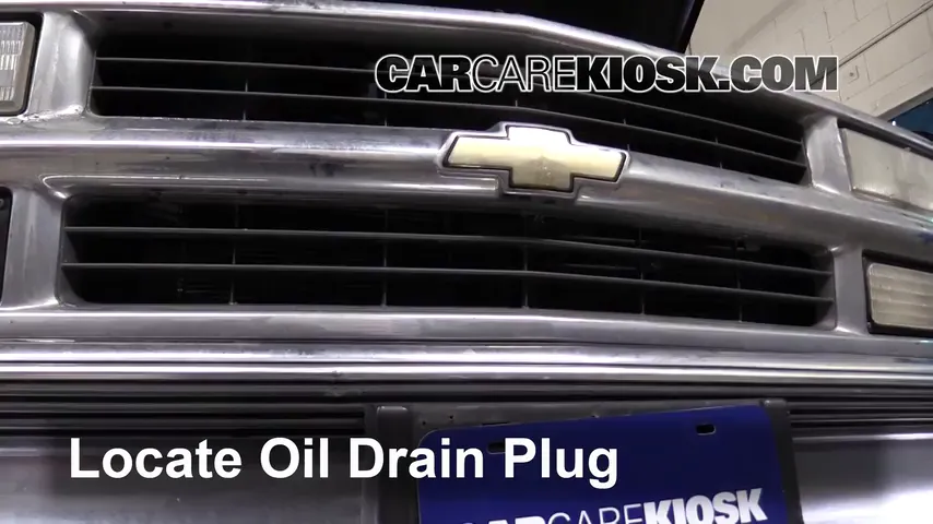 1997 Chevrolet Tahoe 5.7L V8 Oil Change Oil and Oil Filter